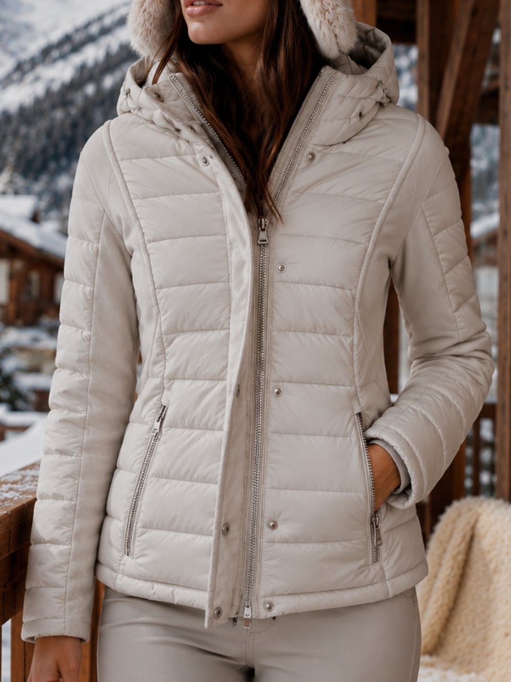 1 Madison | Tan Winter Jacket